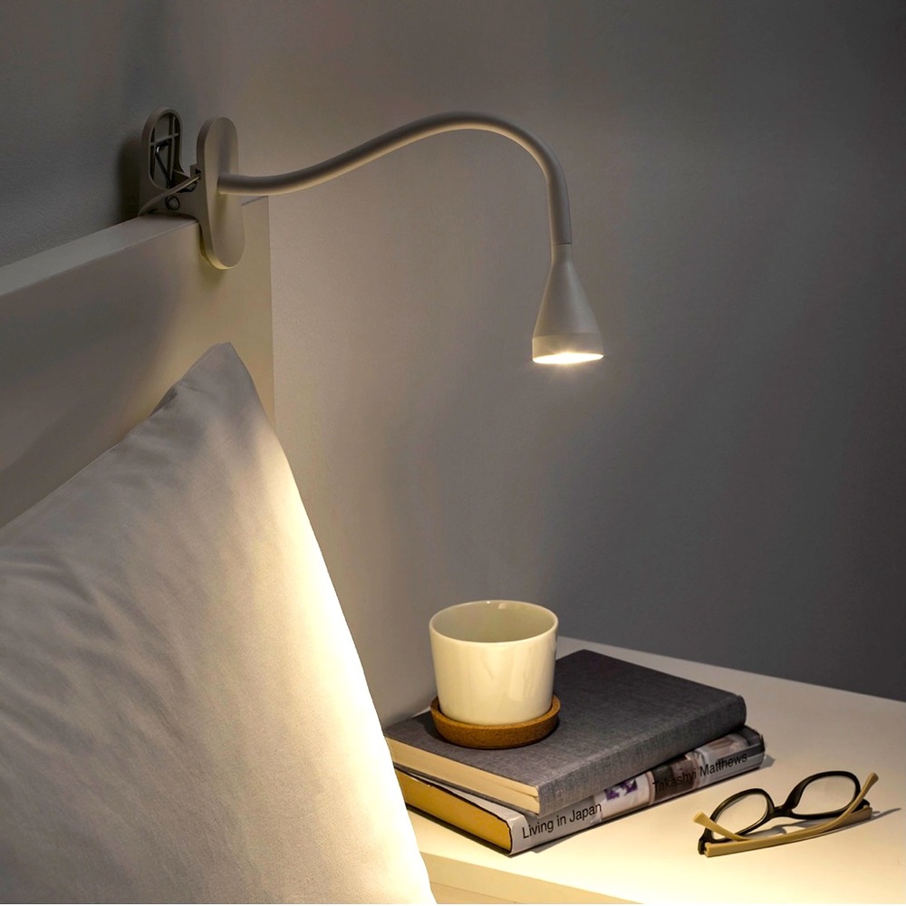 3 x IKEA NÄVLINGE Clamp Spotlights